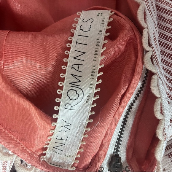 Free People Pink Lace Trim Dress - Picture 2 of 8